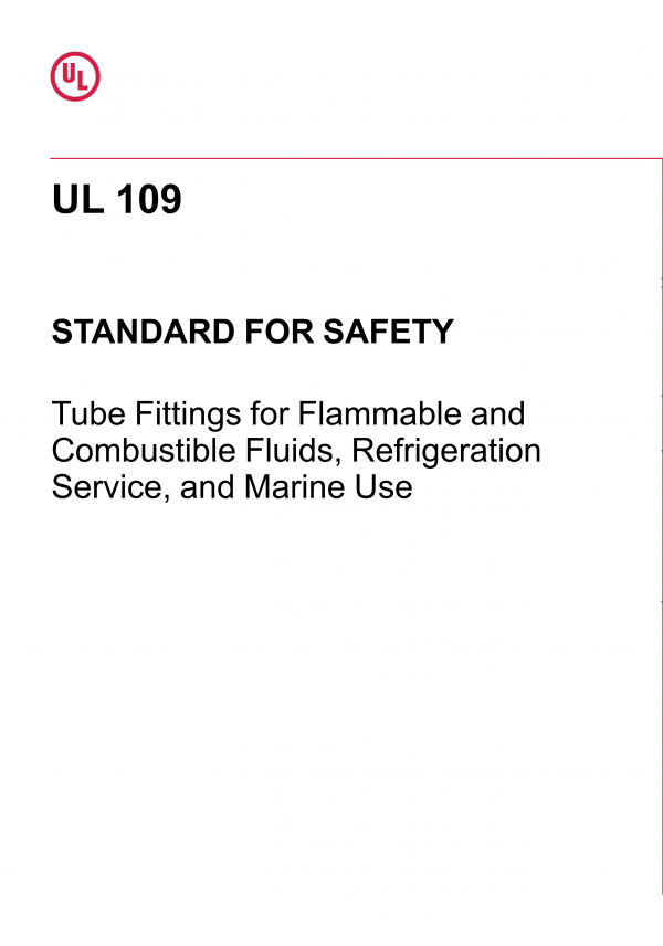 UL 109 PDF